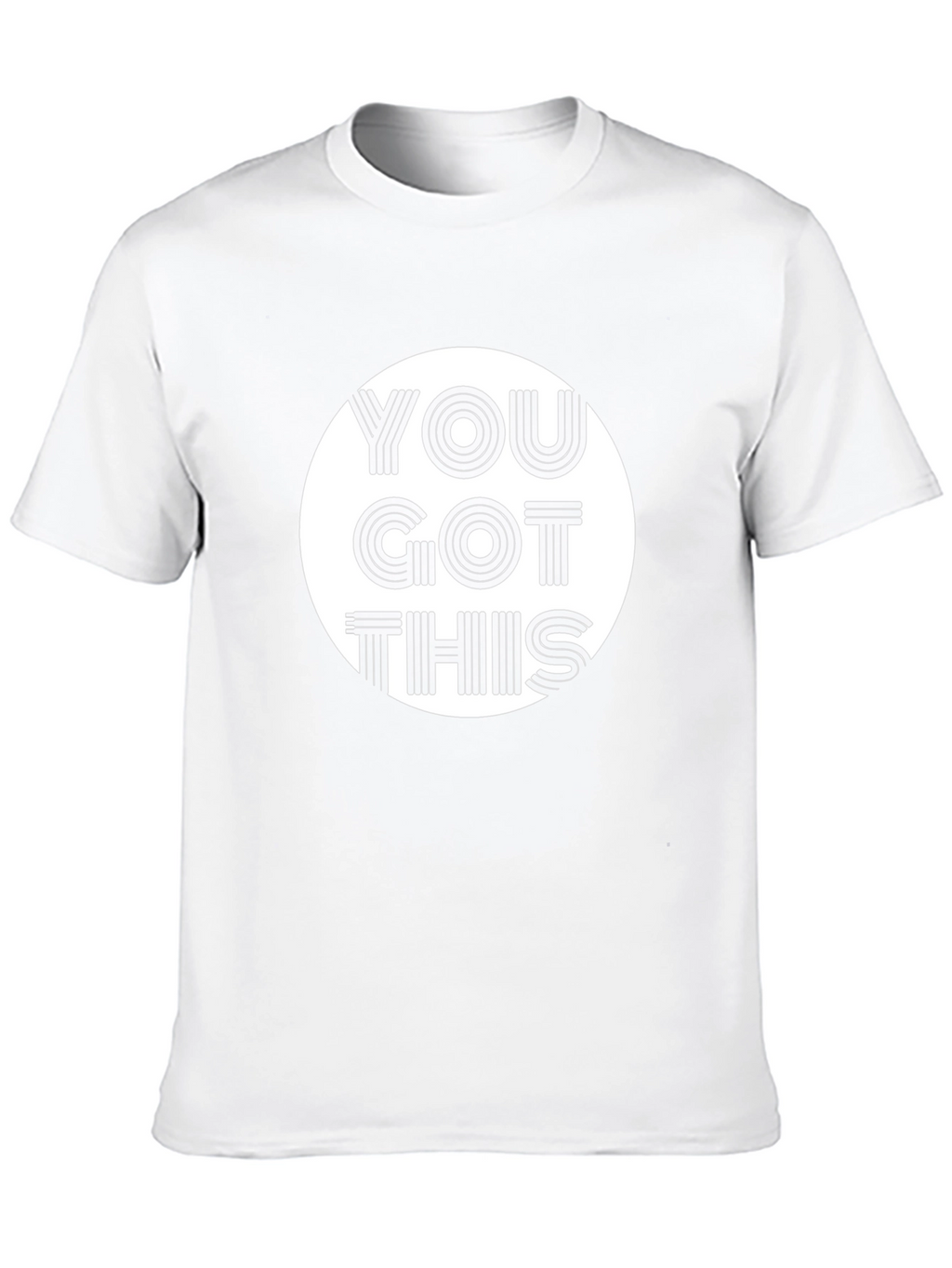Motivational You Got This Graphic Black T-Shirt