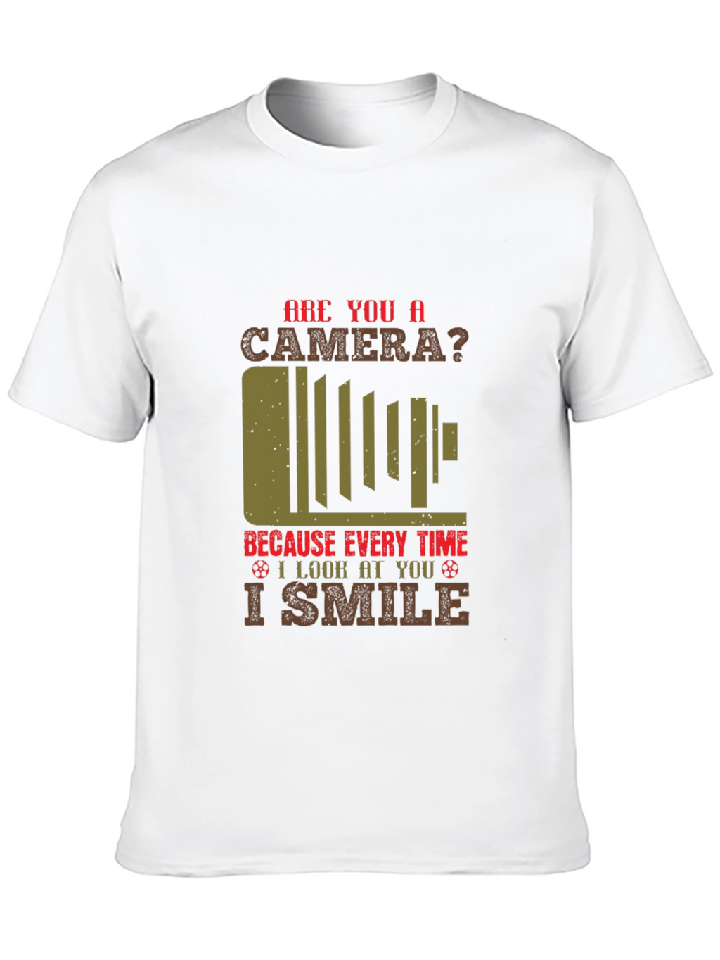 Camera Humor Graphic T-Shirt