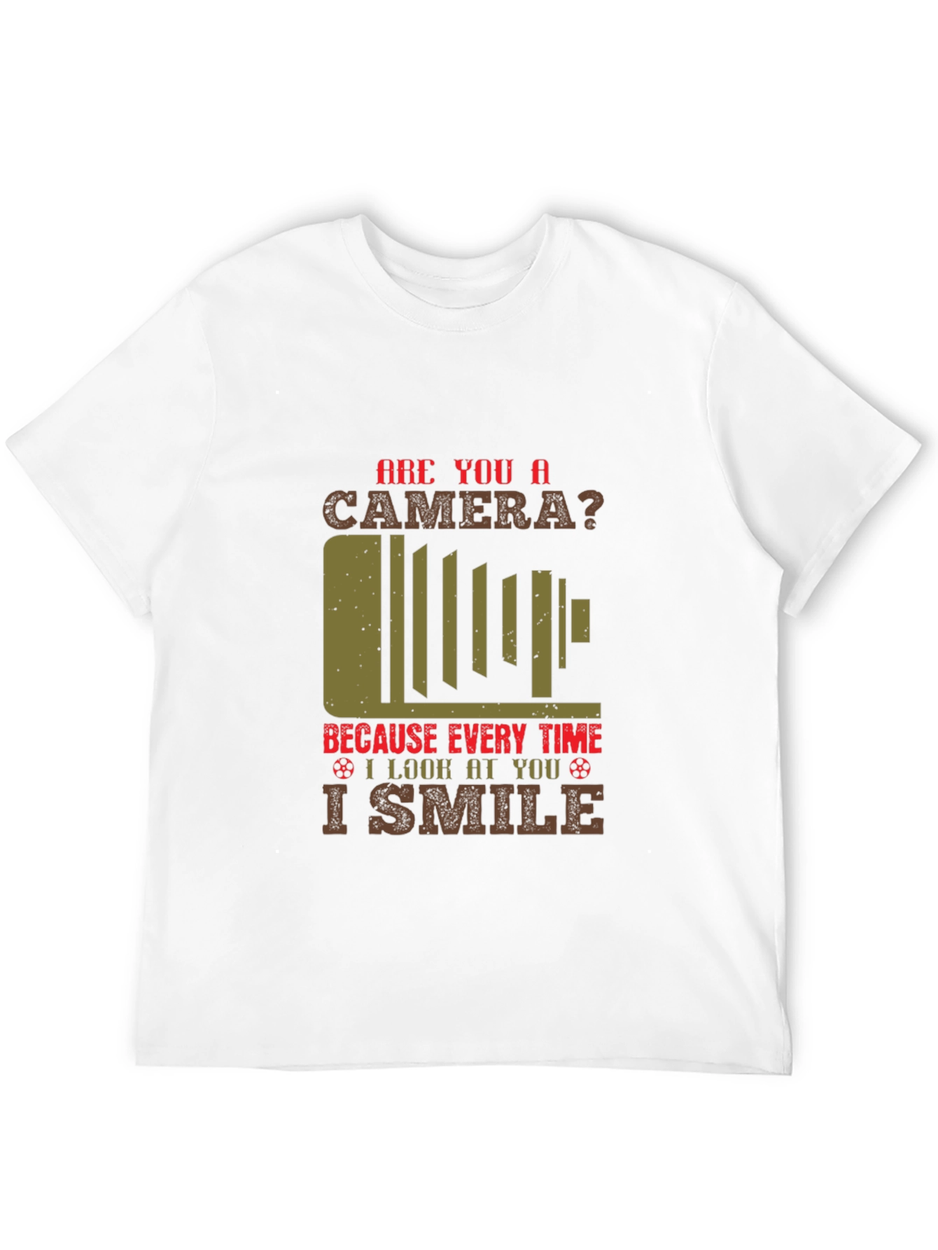 Camera Humor Graphic T-Shirt