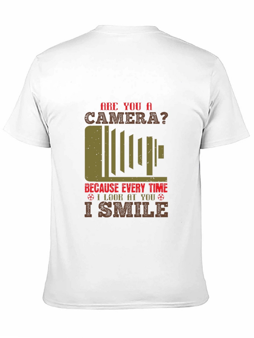 Camera Humor Graphic T-Shirt