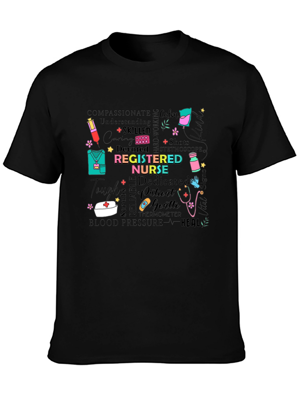 Registered Nurse Graphic T-Shirt