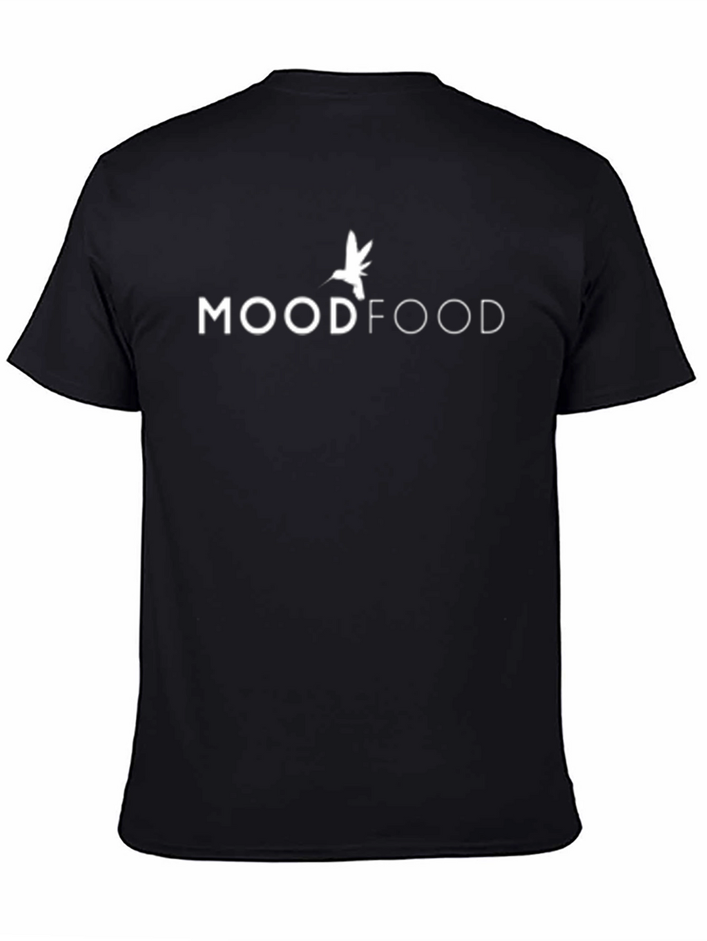 Mood Food Graphic Tee - Black Casual T-Shirt