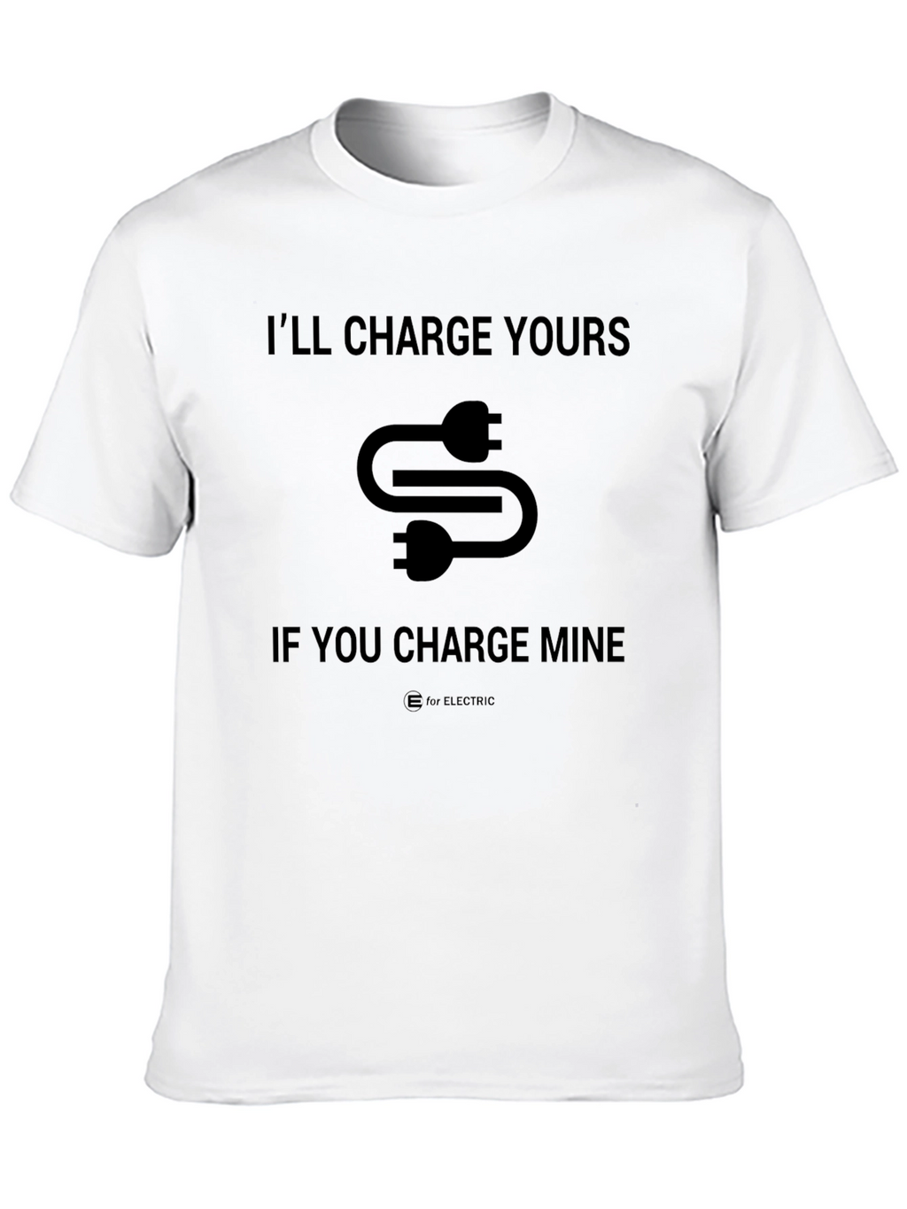 Electric Vehicle Charger Humor T-Shirt
