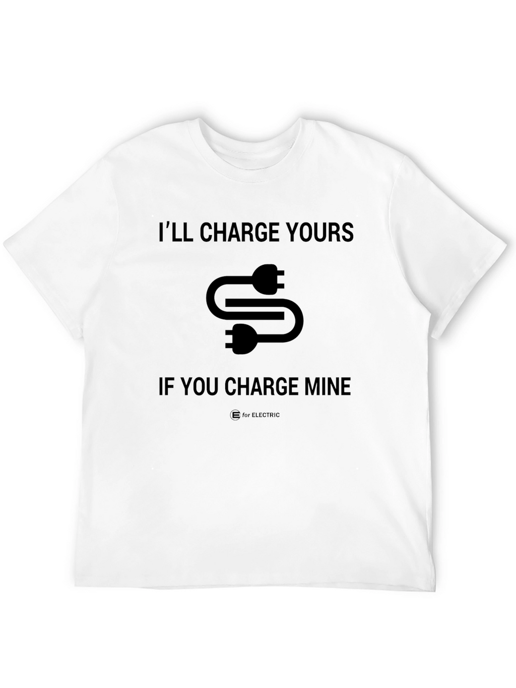 Electric Vehicle Charger Humor T-Shirt