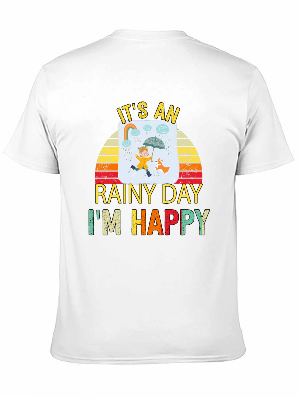 Rainy Day Happiness Graphic Tee - Unisex