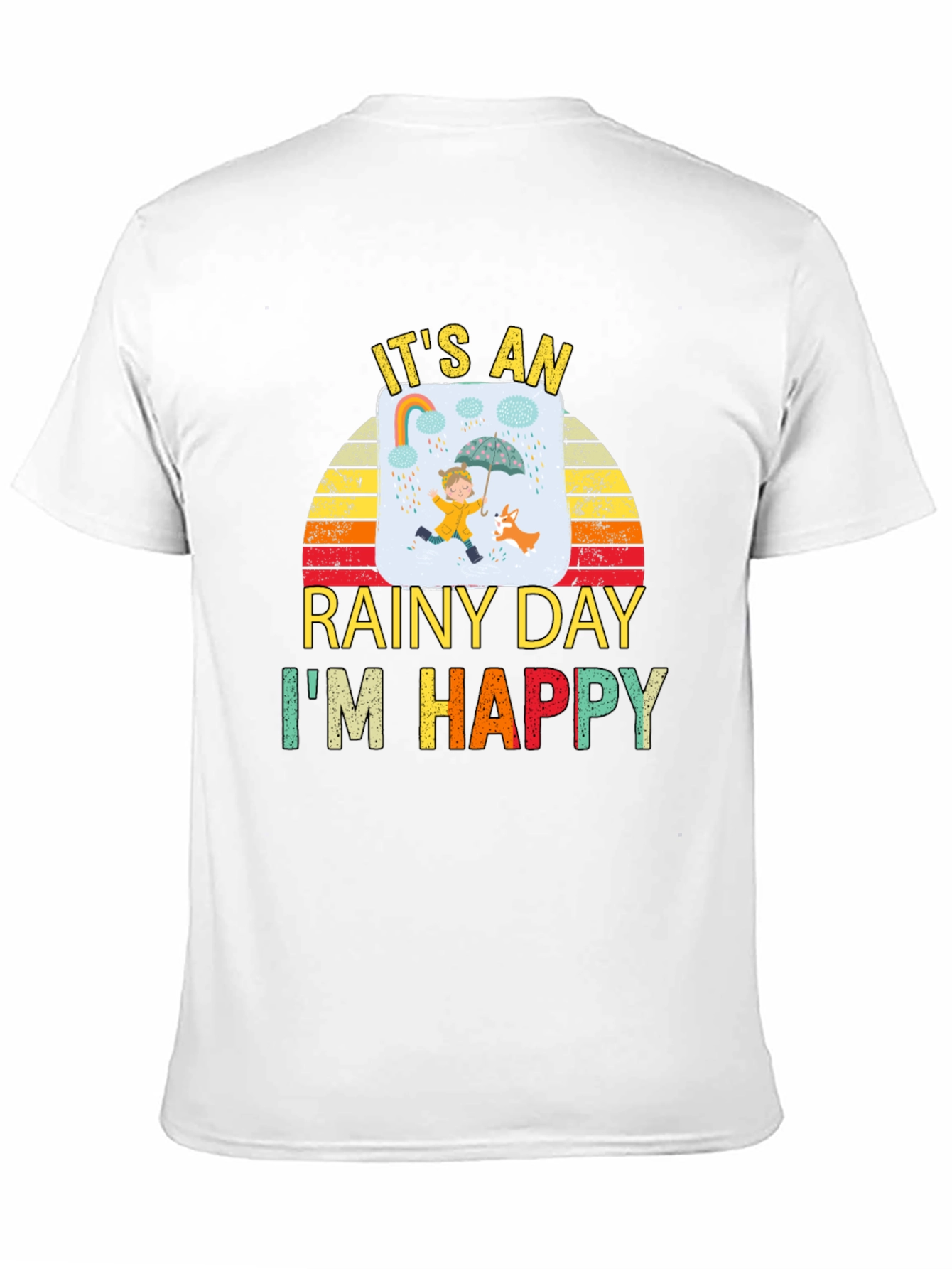 Rainy Day Happiness Graphic Tee - Unisex