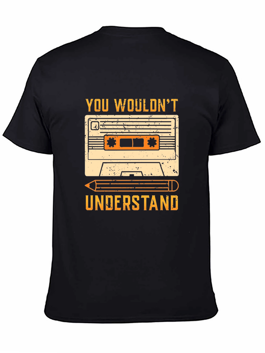 Cassette Tape & Pencil Graphic Tee