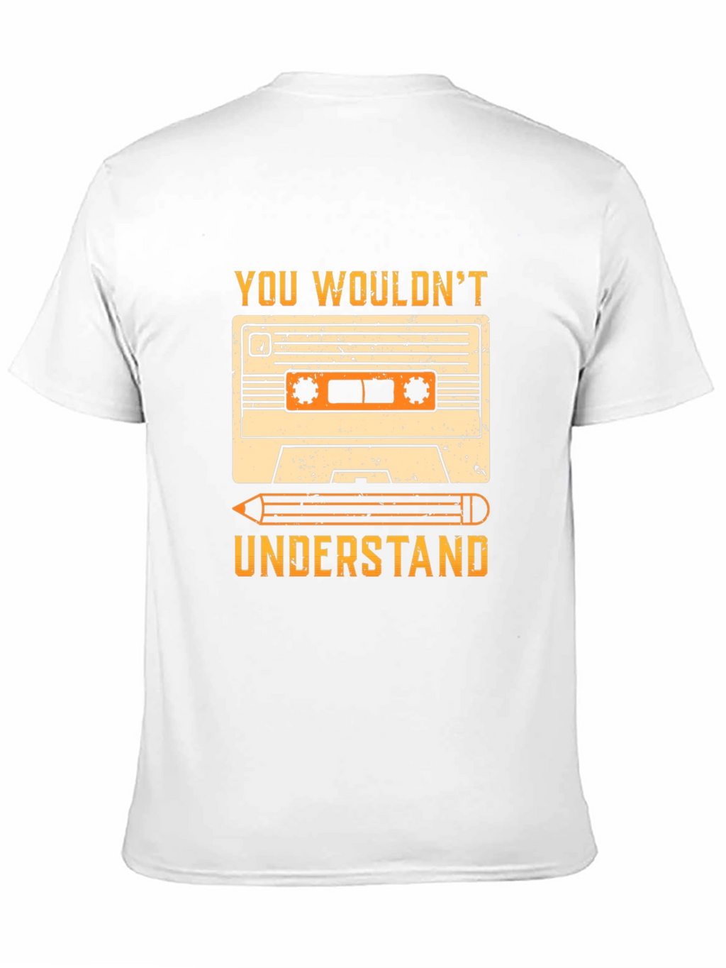 Cassette Tape & Pencil Graphic Tee