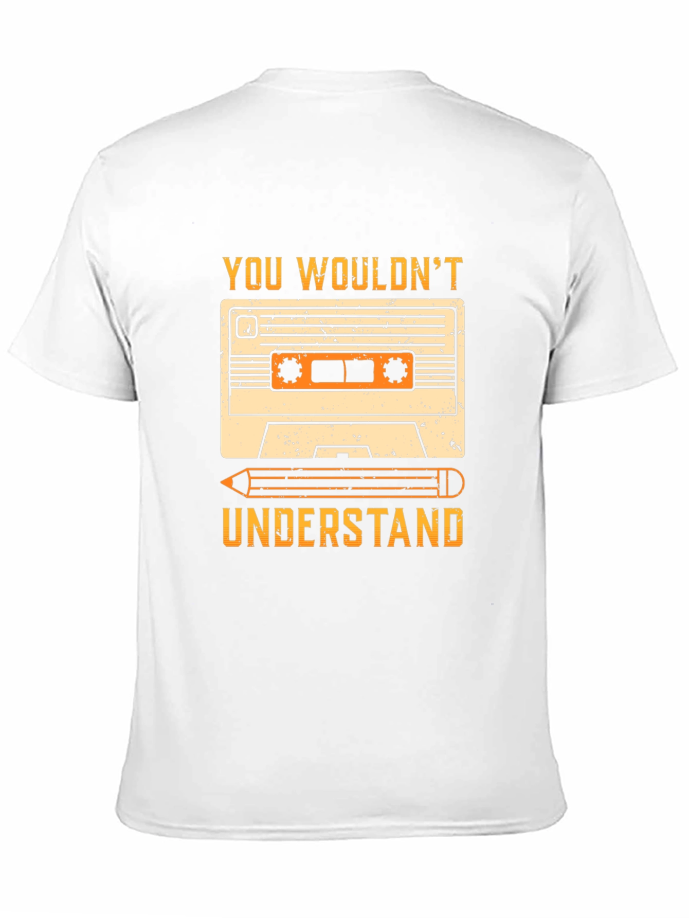 Cassette Tape & Pencil Graphic Tee