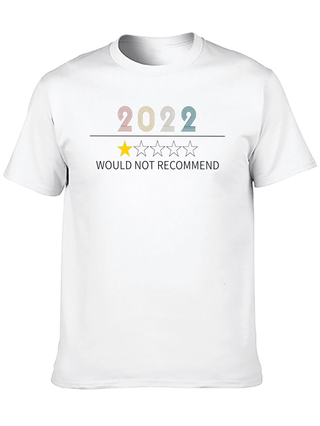 2022 One-Star Review Graphic T-Shirt