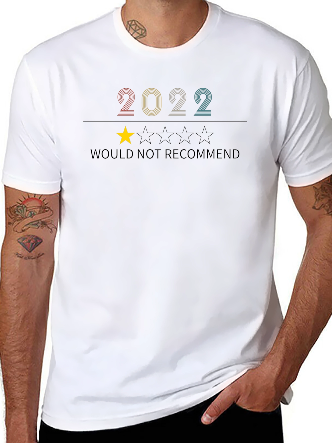 2022 One-Star Review Graphic T-Shirt