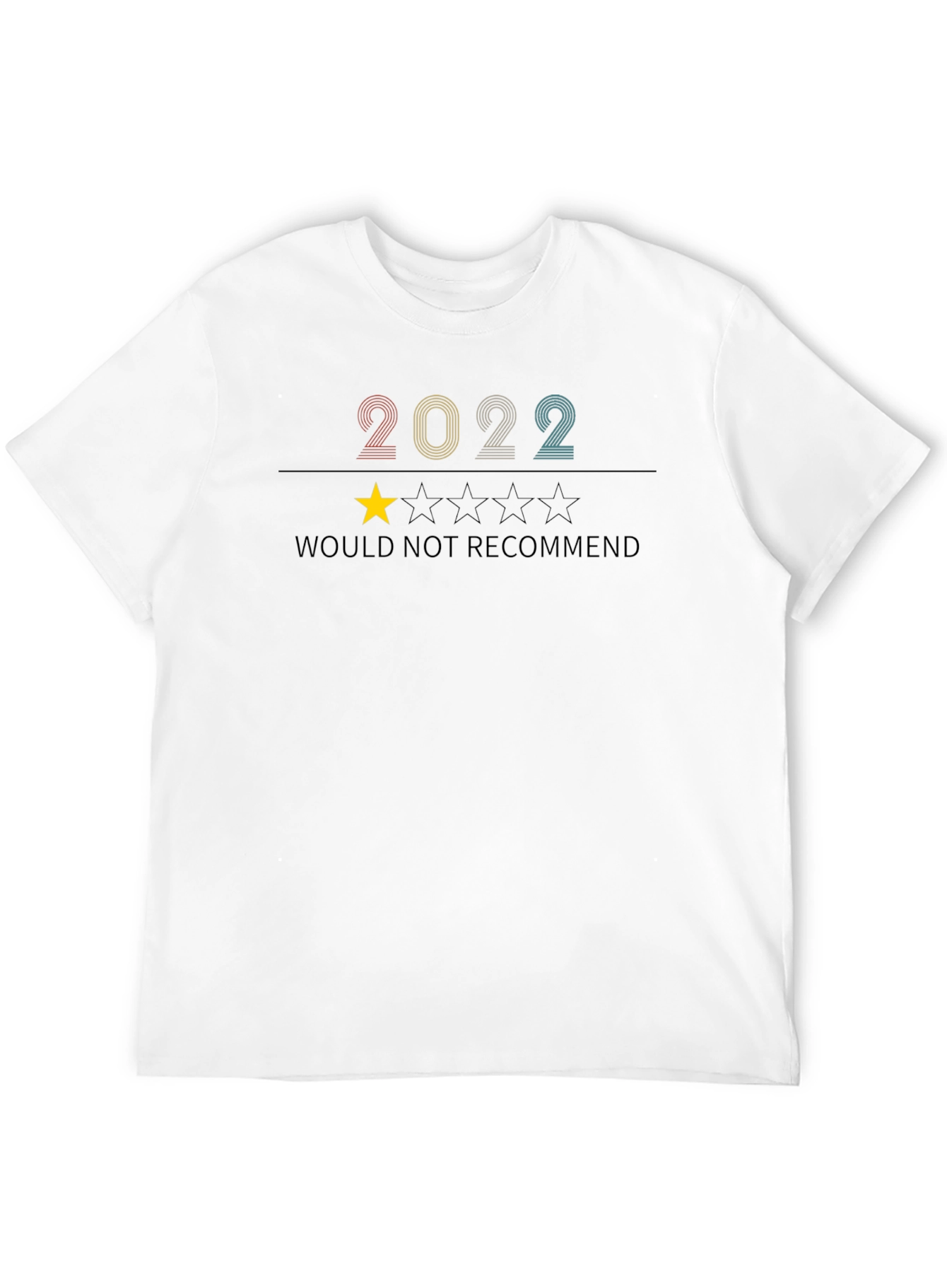 2022 One-Star Review Graphic T-Shirt