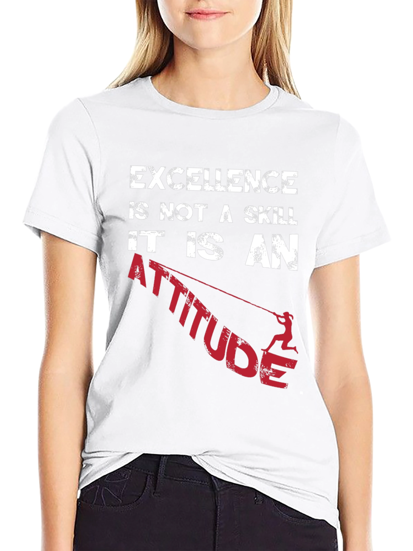 Excellence is an Attitude Graphic T-Shirt