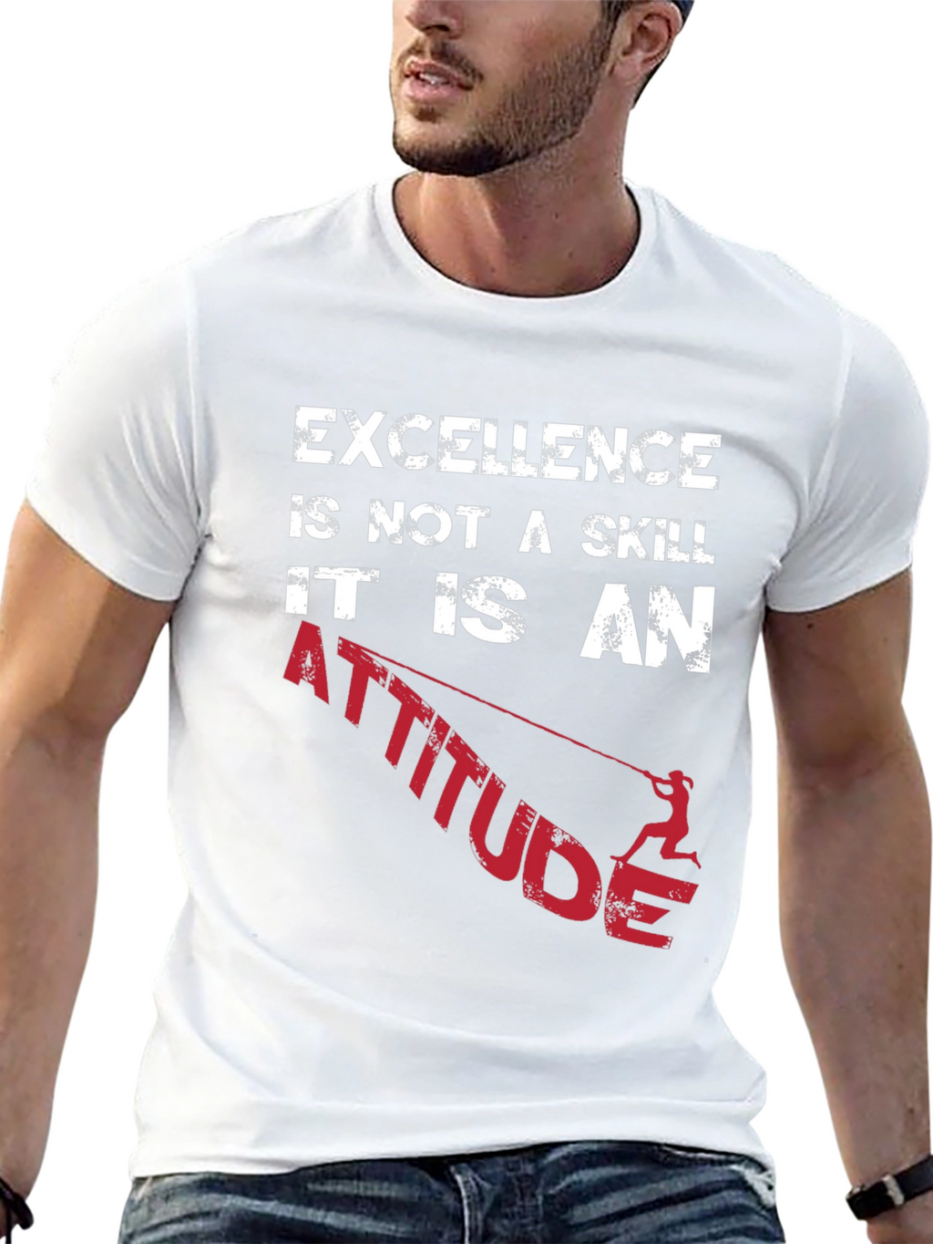 Excellence is an Attitude Graphic T-Shirt
