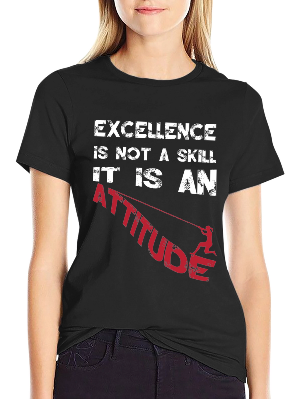 Excellence is an Attitude Graphic T-Shirt