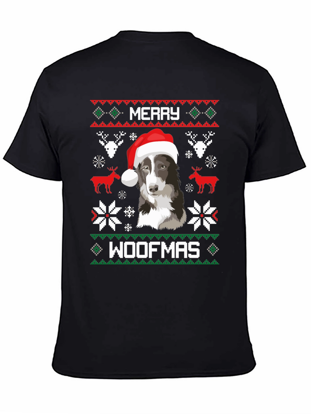 Merry Woofmas Dog Christmas T-Shirt