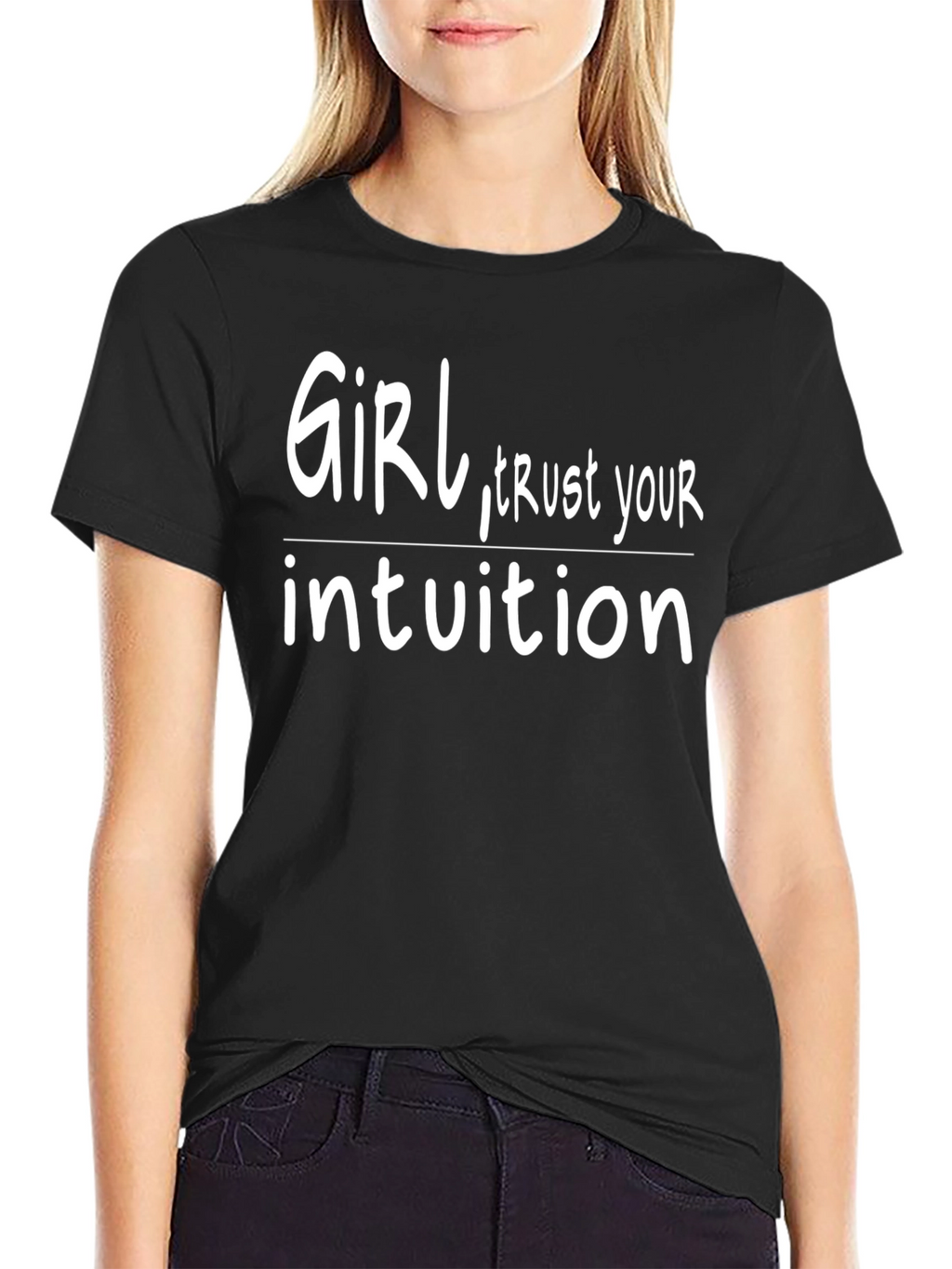 Girl Trust Your Intuition Graphic Tee