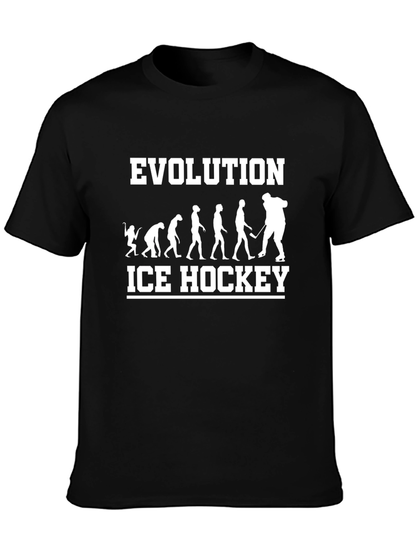 Evolution Ice Hockey Graphic T-Shirt