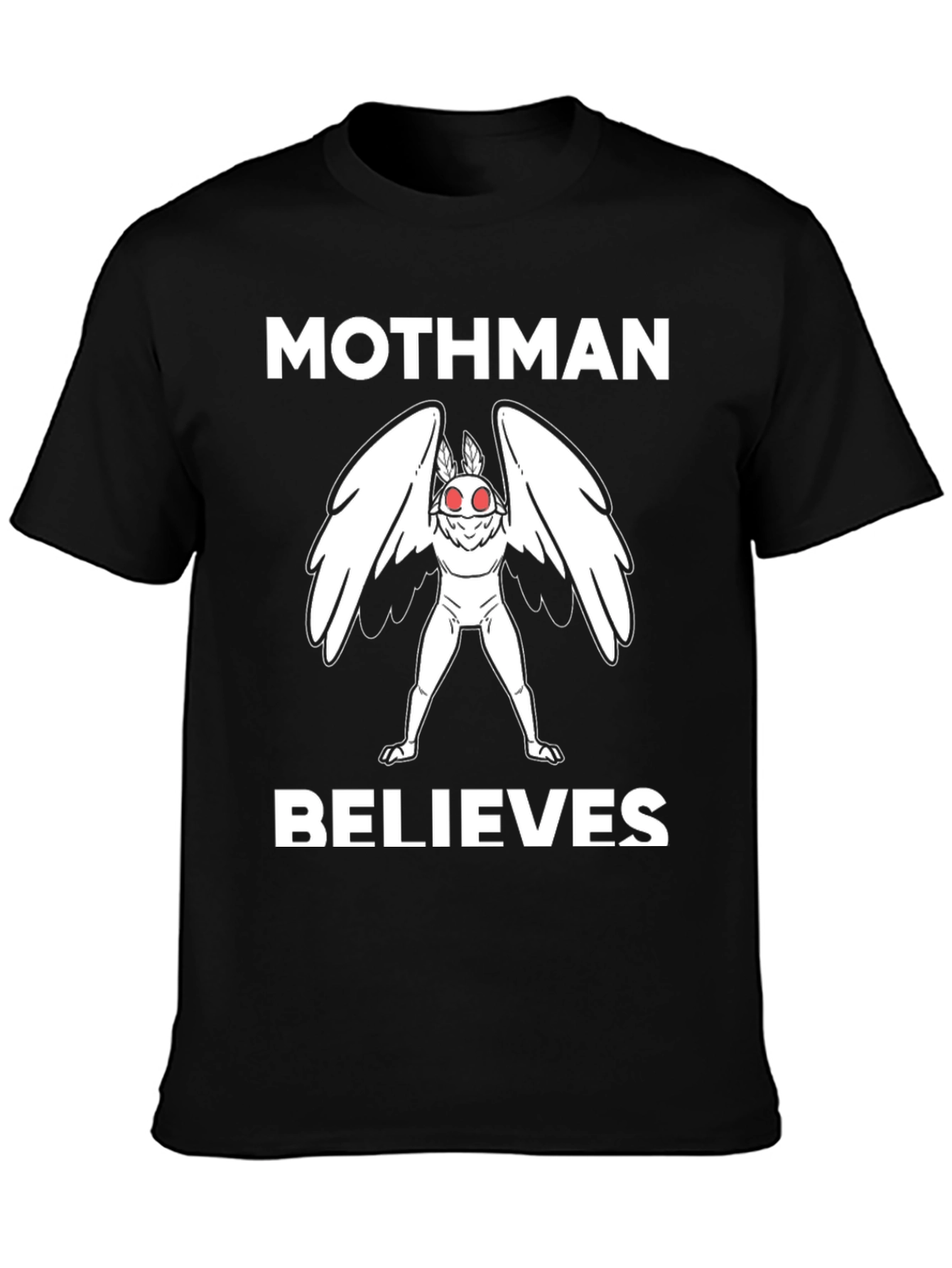 Mothman Believes T-Shirt Cryptid Tee