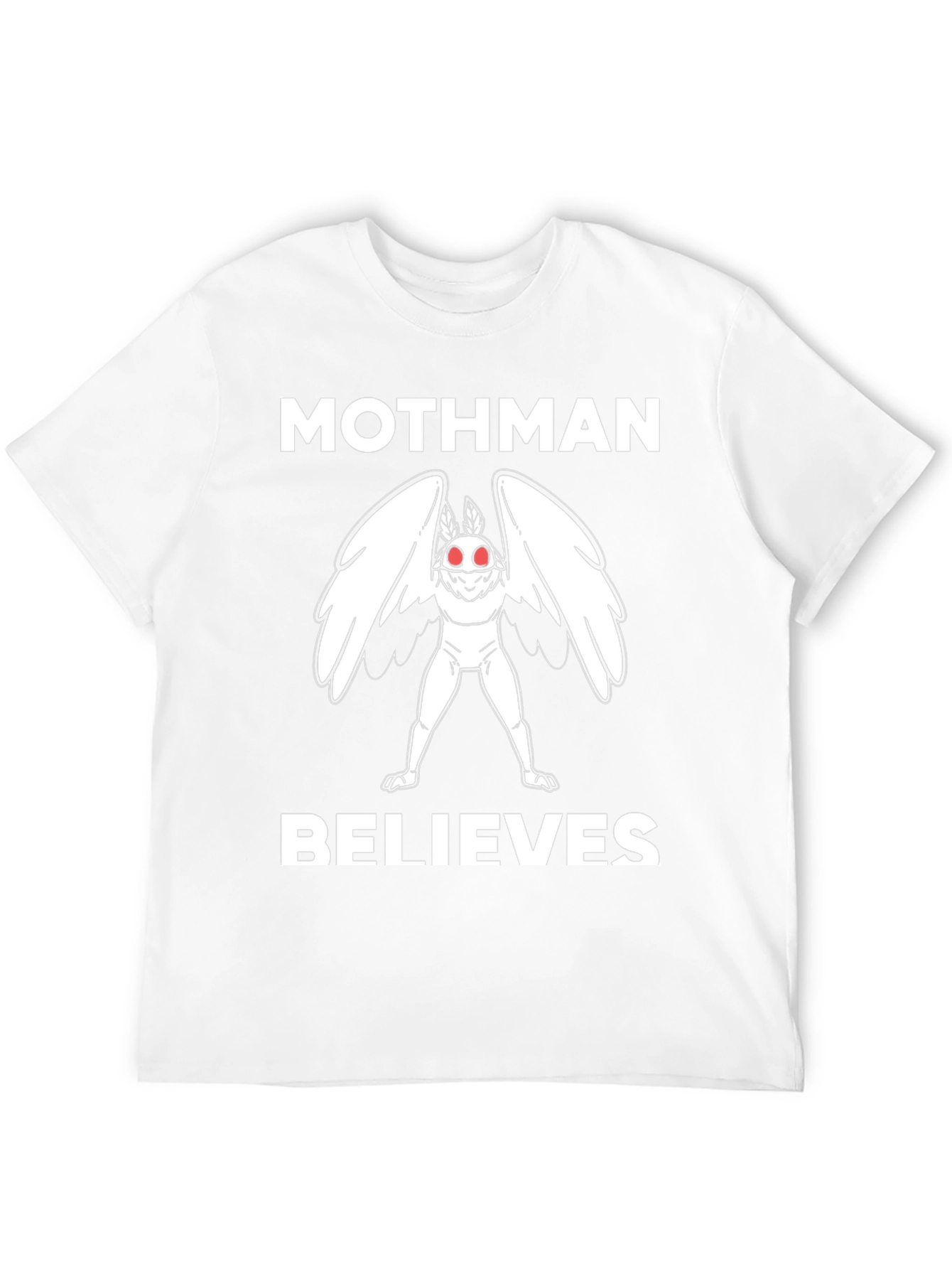 Mothman Believes T-Shirt Cryptid Tee