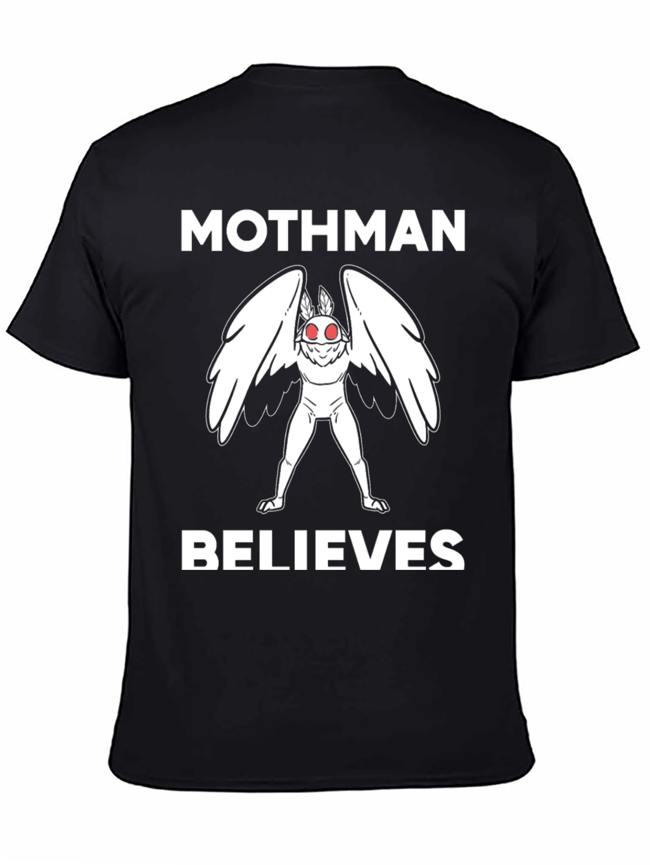 Mothman Believes T-Shirt Cryptid Tee