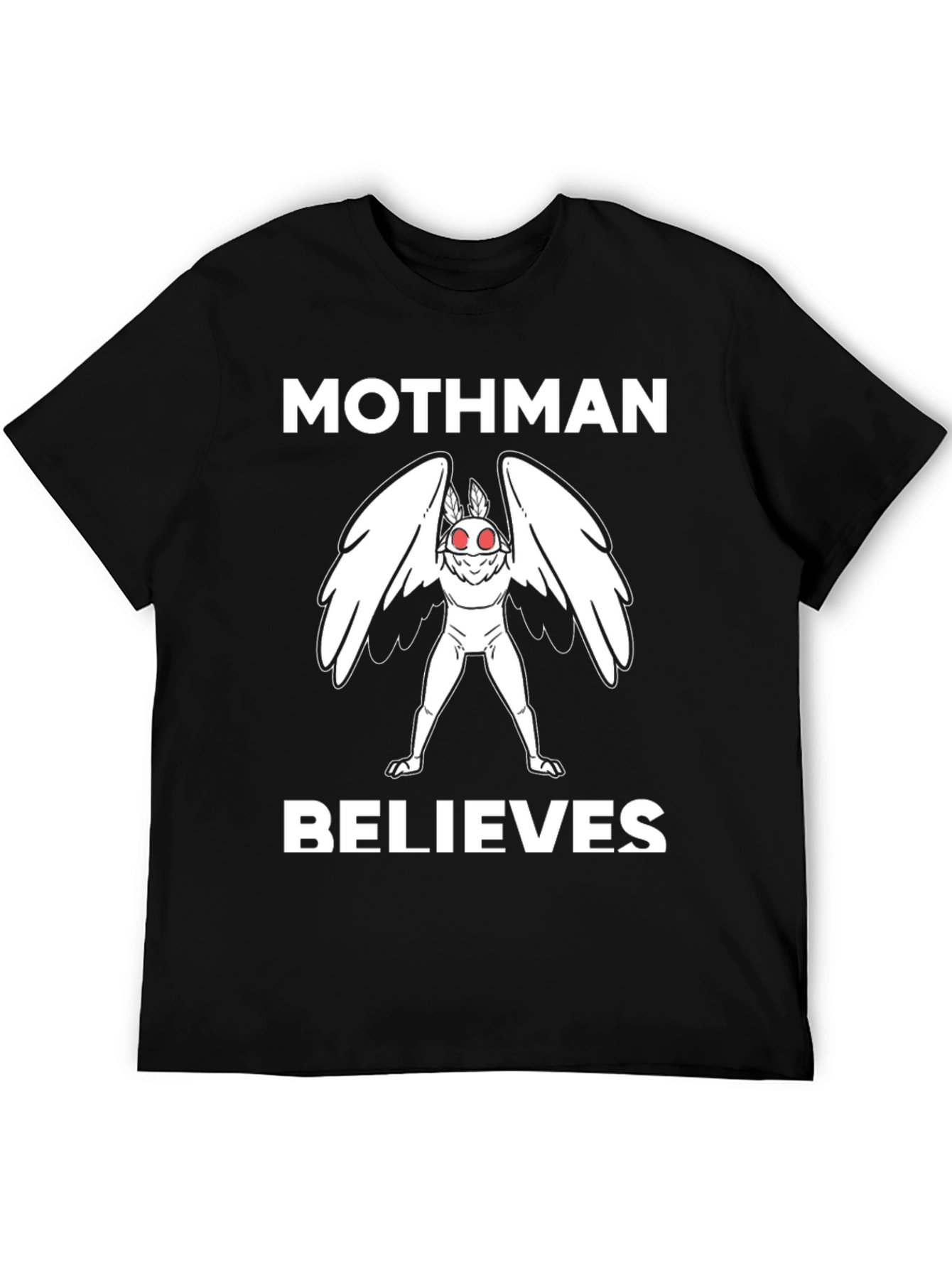 Mothman Believes T-Shirt Cryptid Tee