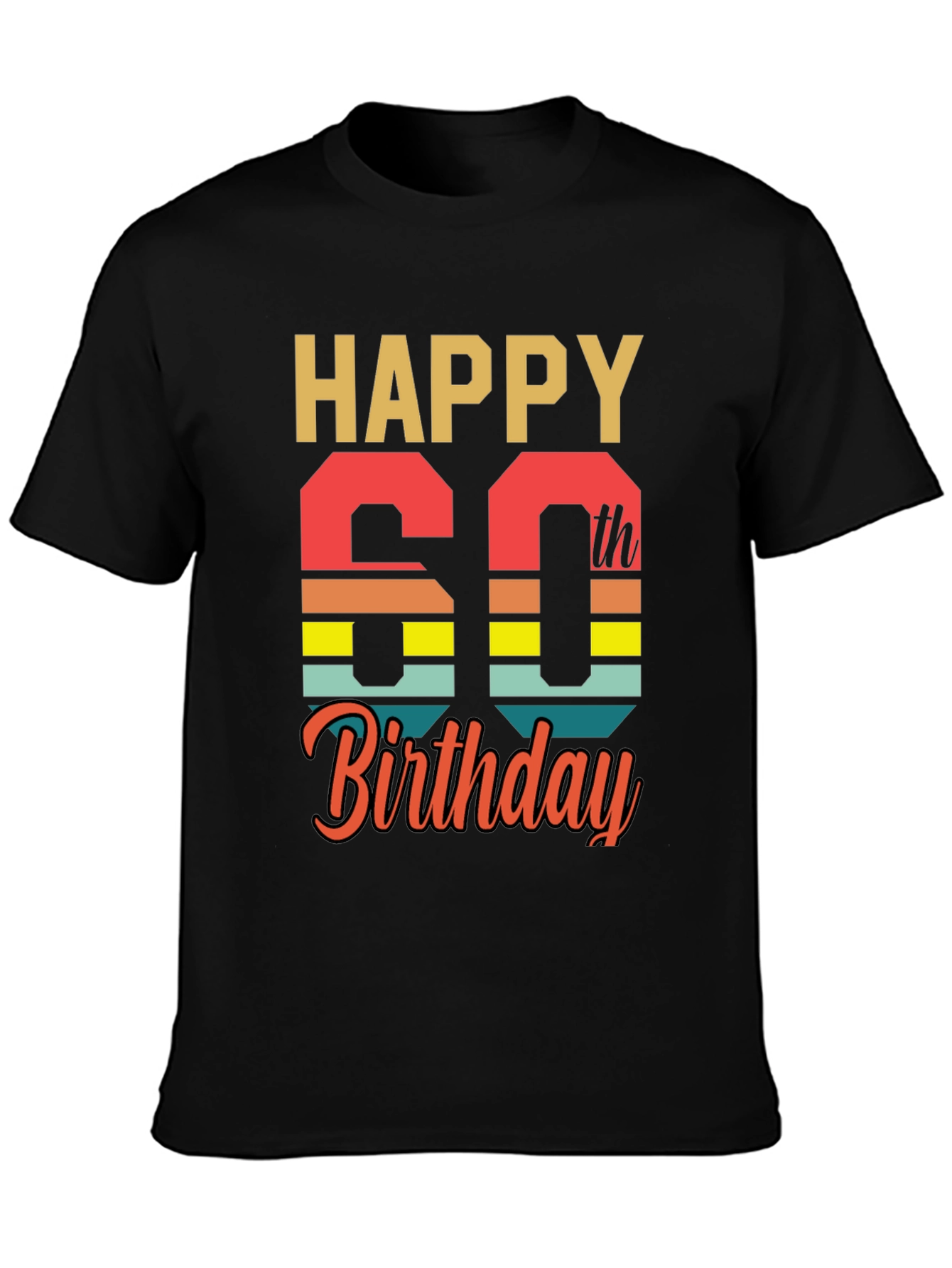 Happy 60th Birthday Graphic Tee