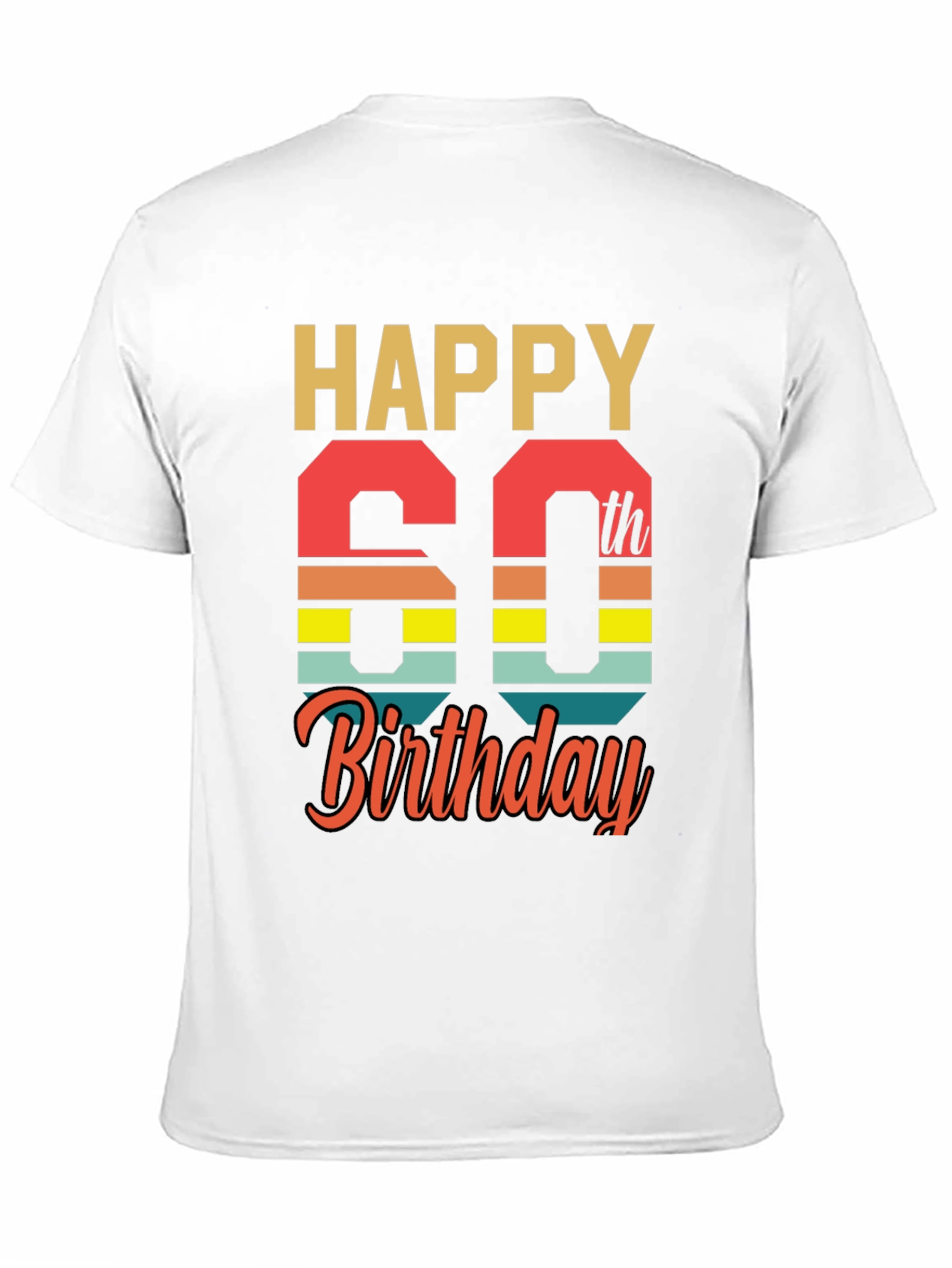 Happy 60th Birthday Graphic Tee