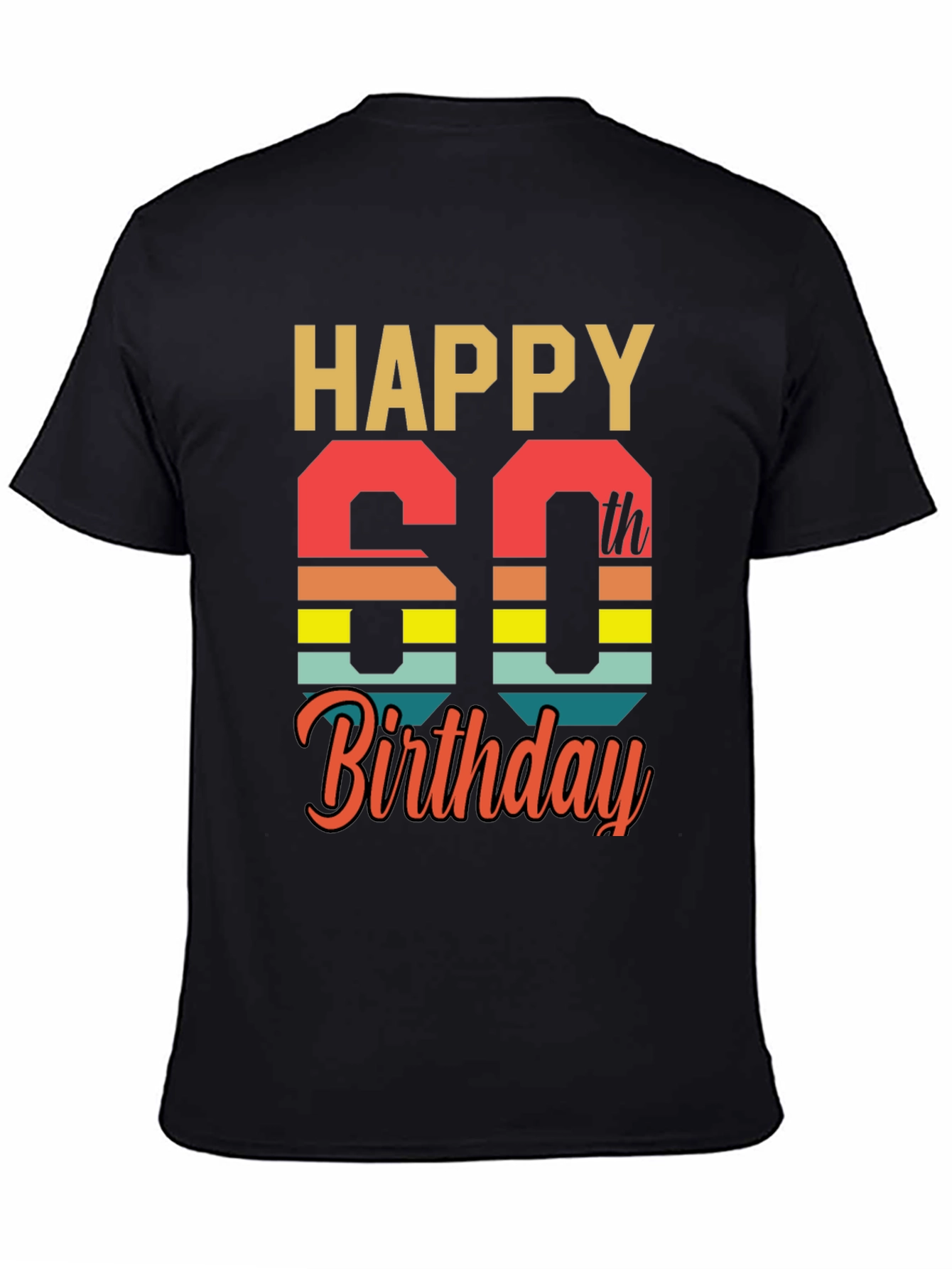 Happy 60th Birthday Graphic Tee