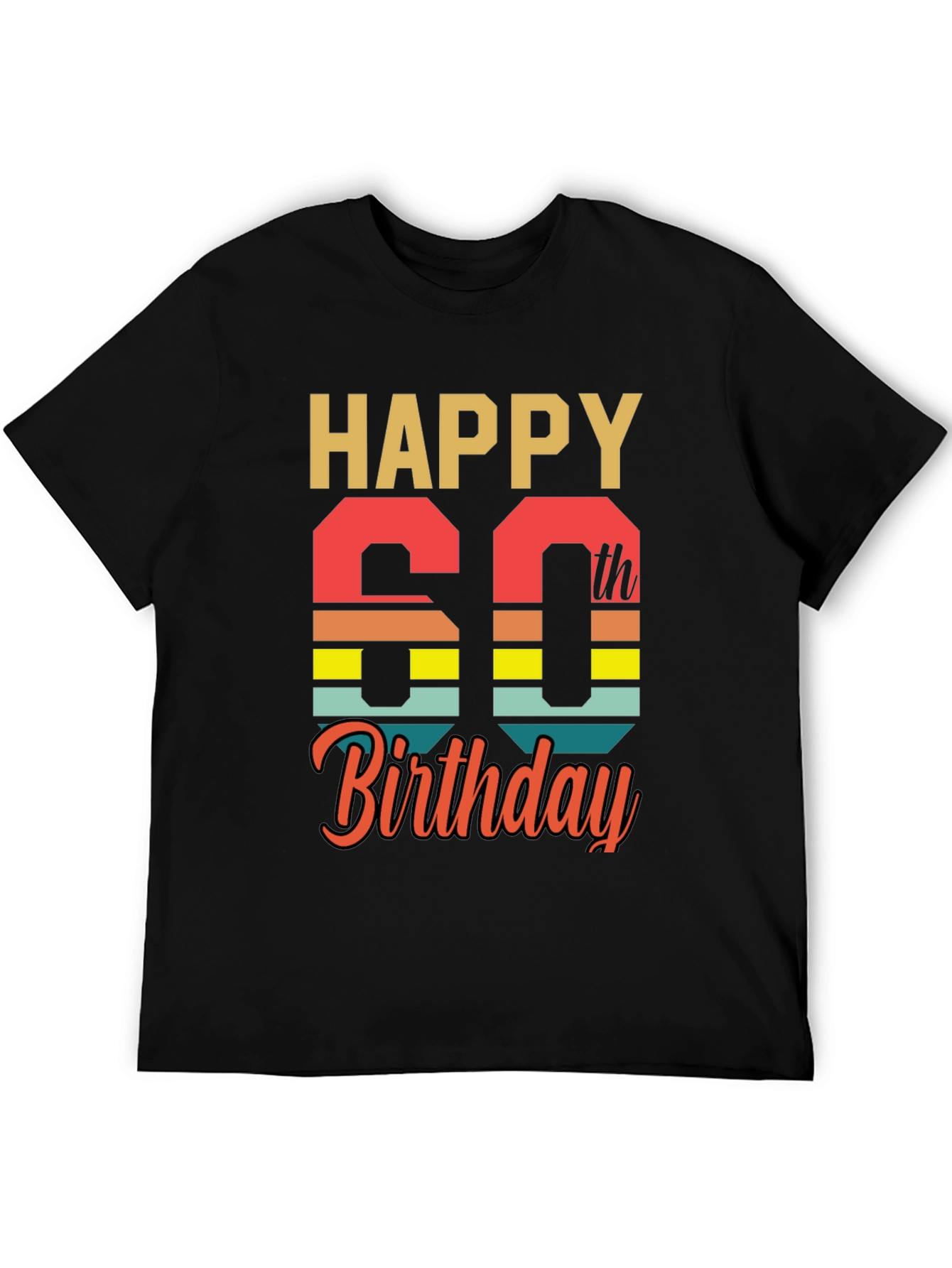 Happy 60th Birthday Graphic Tee