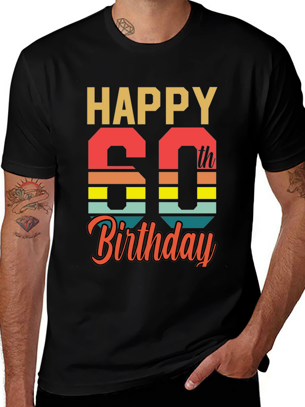 Happy 60th Birthday Graphic Tee