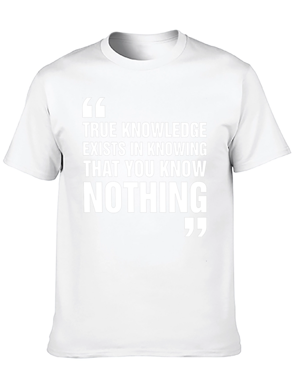 True Knowledge Graphic Tee - Soft Cotton Blend