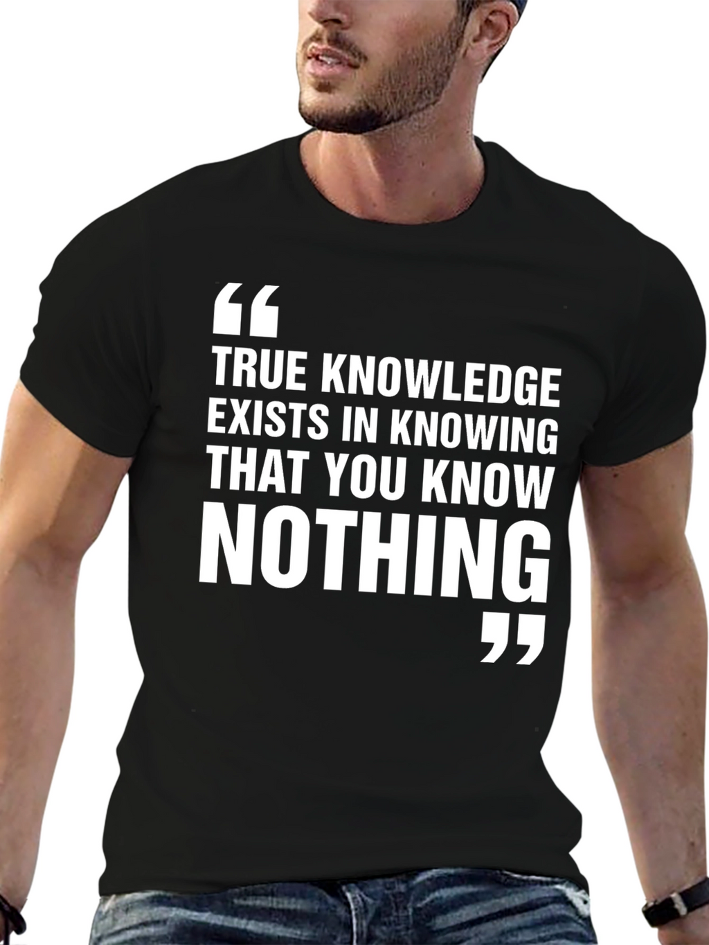 True Knowledge Graphic Tee - Soft Cotton Blend