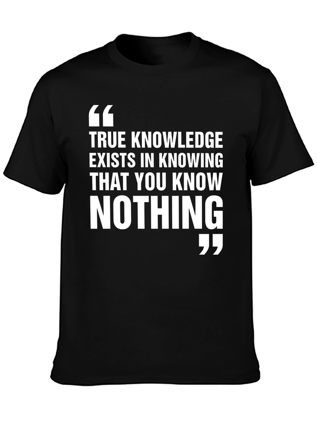 True Knowledge Graphic Tee - Soft Cotton Blend