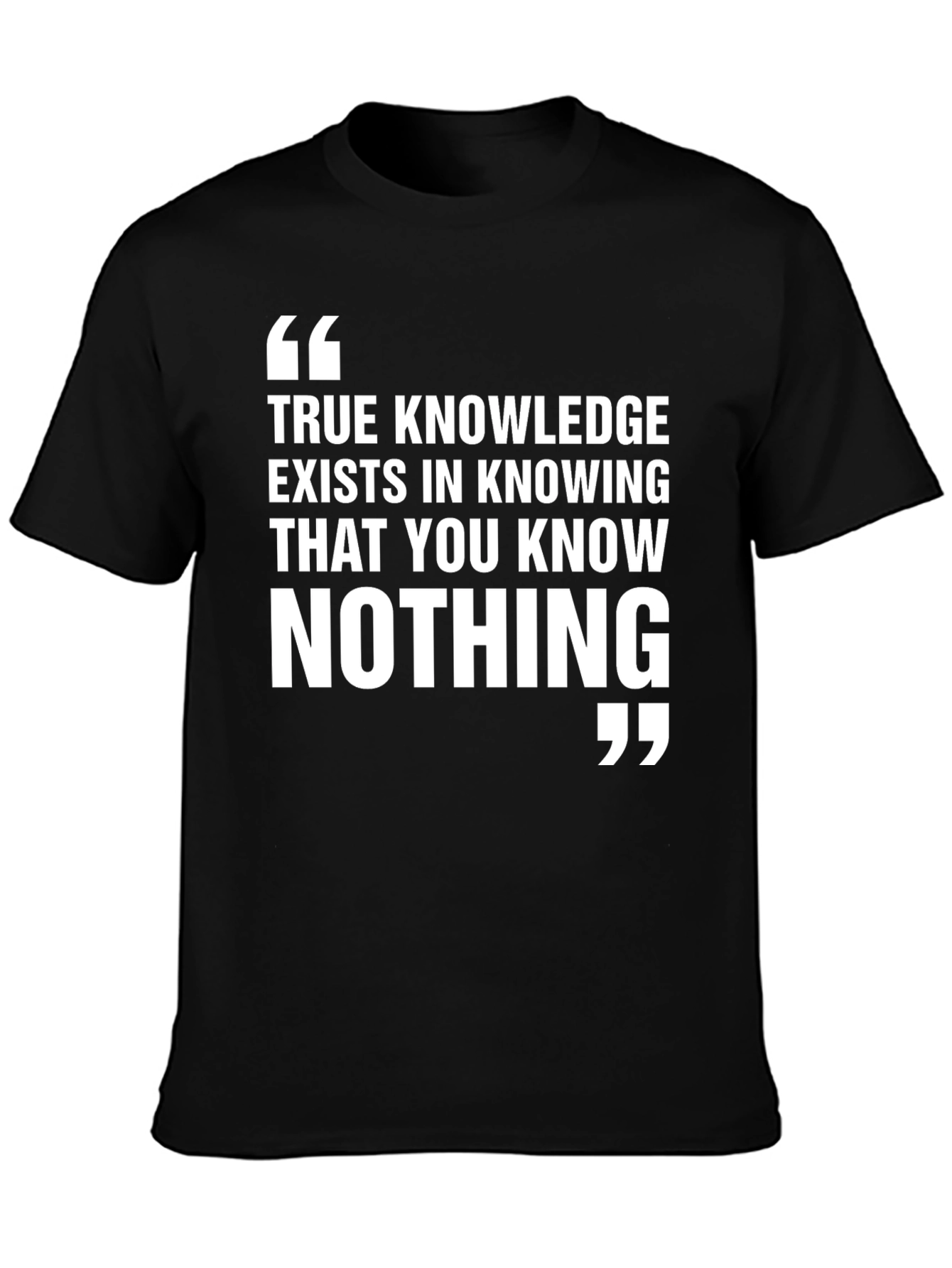 True Knowledge Graphic Tee - Soft Cotton Blend