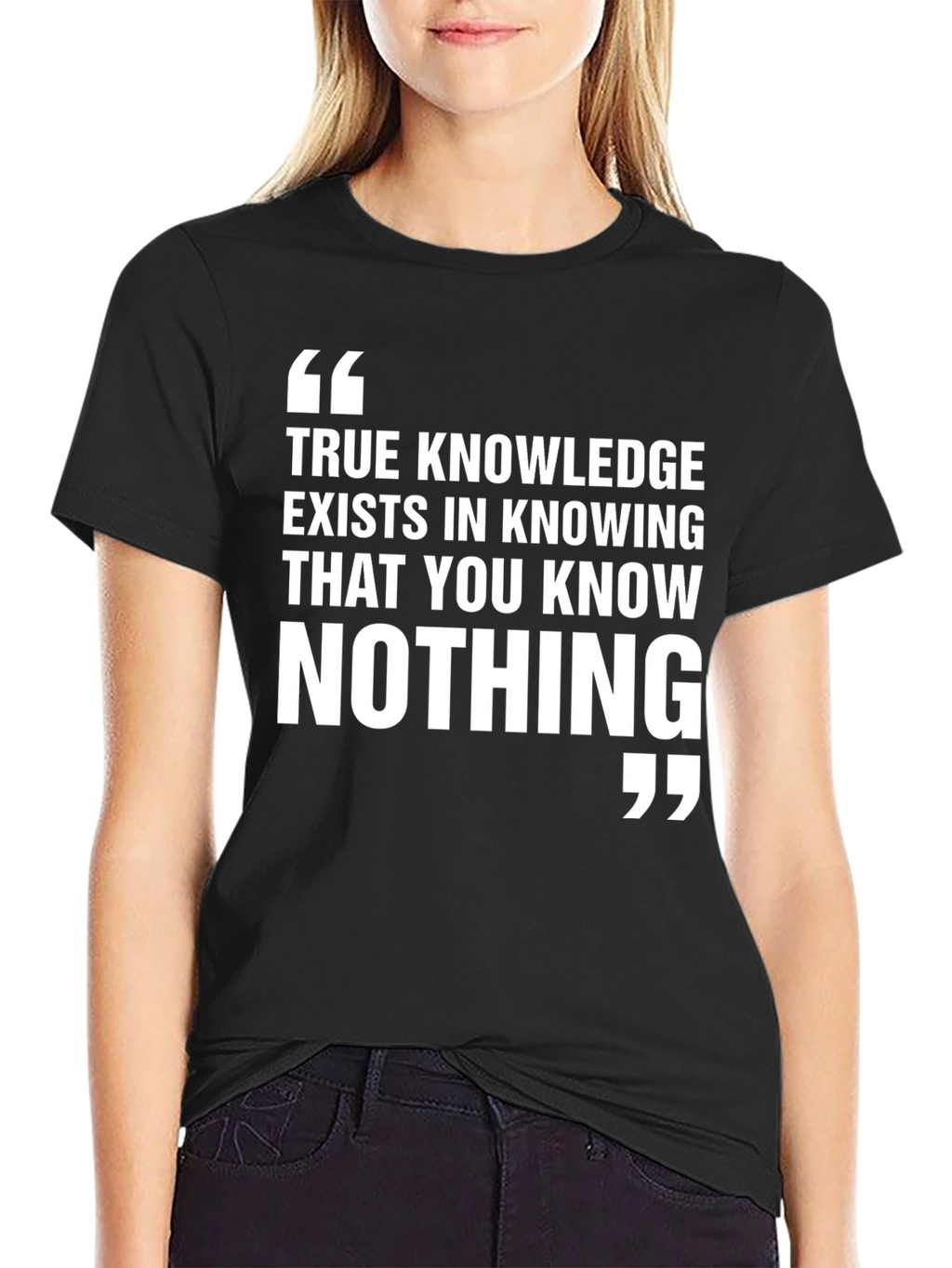 True Knowledge Graphic Tee - Soft Cotton Blend