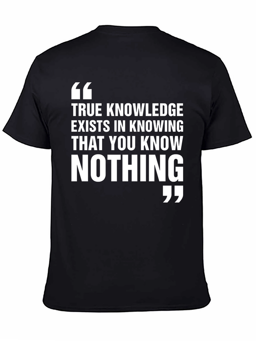 True Knowledge Graphic Tee - Soft Cotton Blend