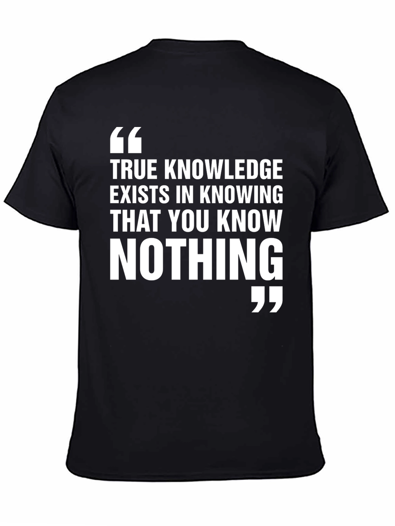 True Knowledge Graphic Tee - Soft Cotton Blend