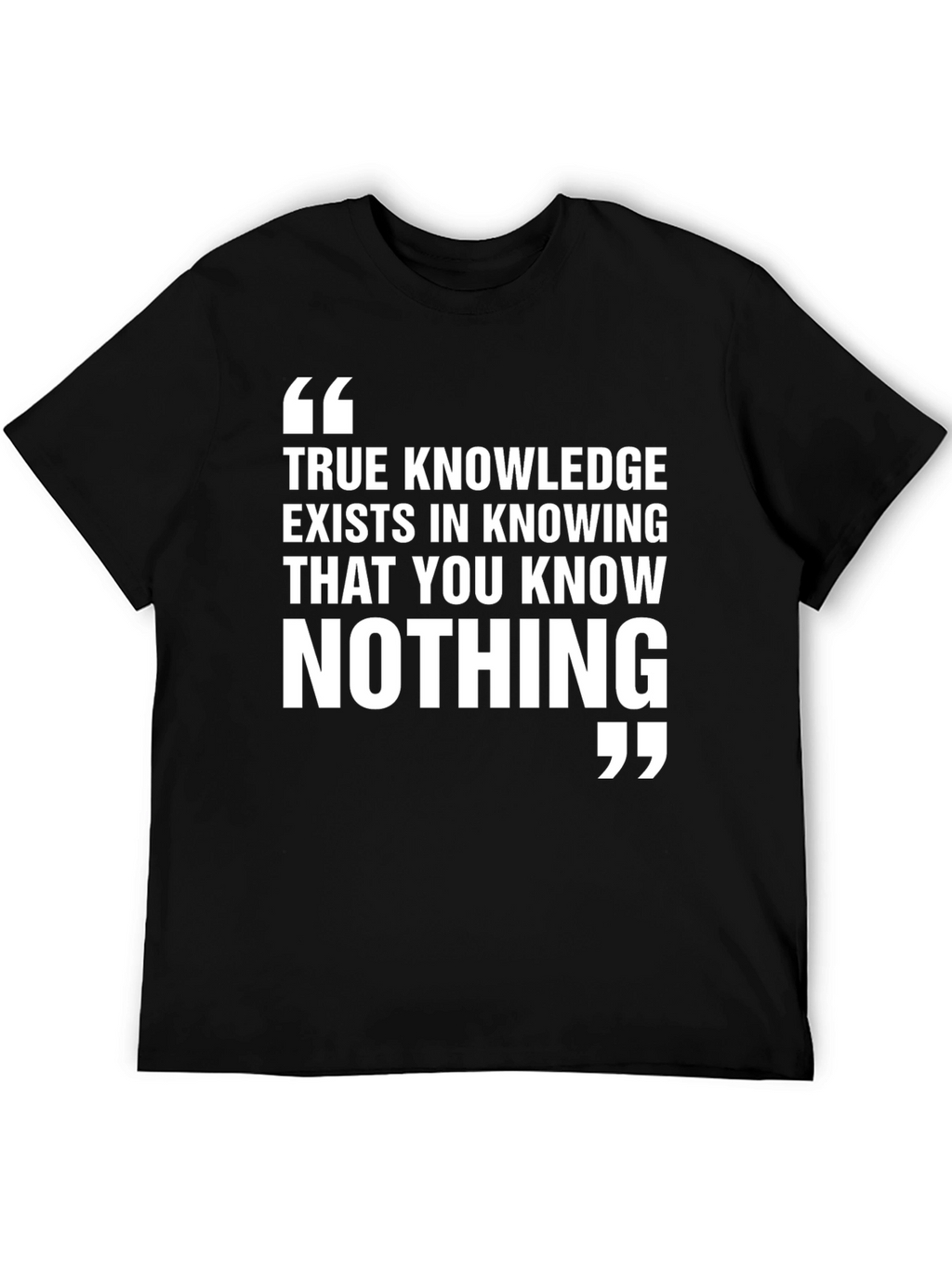 True Knowledge Graphic Tee - Soft Cotton Blend