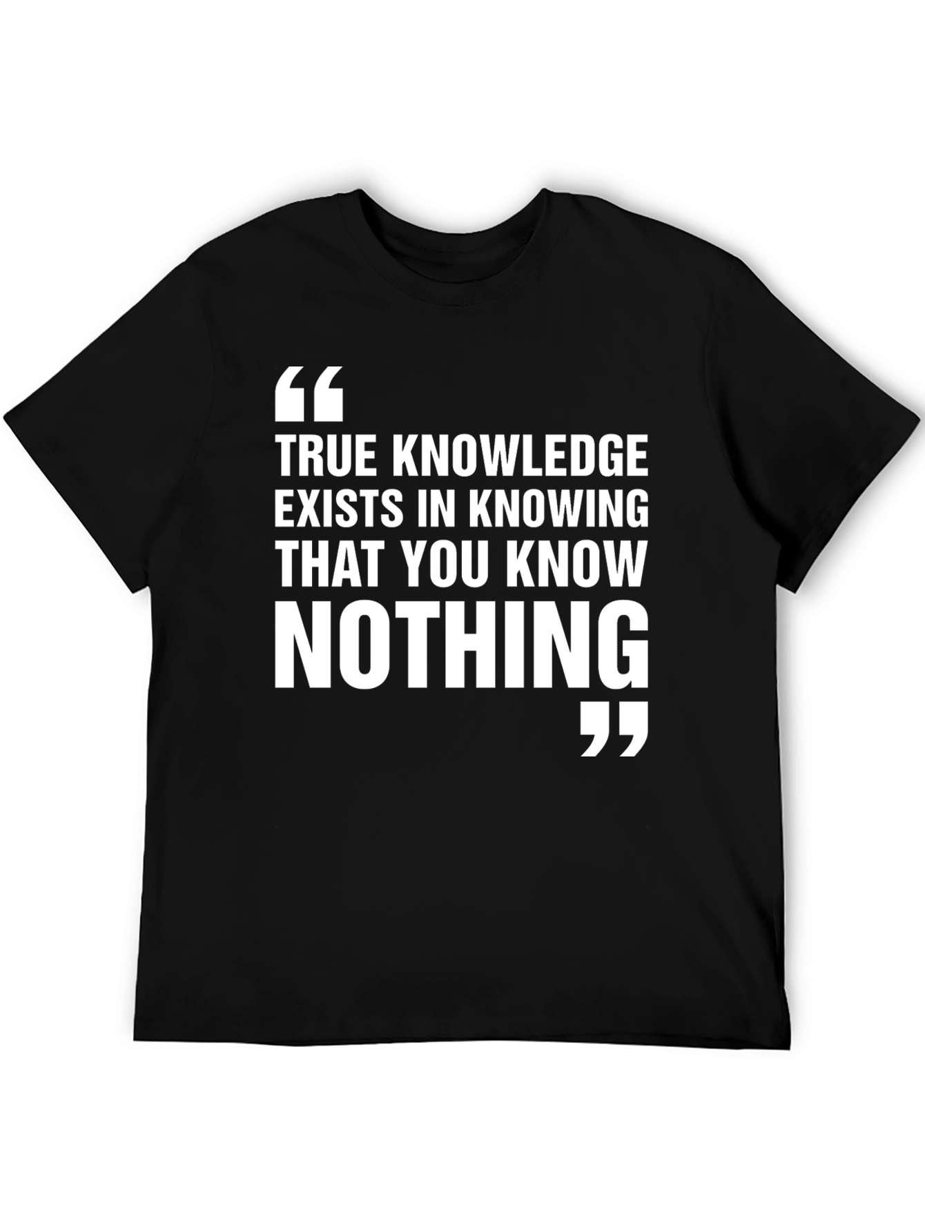 True Knowledge Graphic Tee - Soft Cotton Blend
