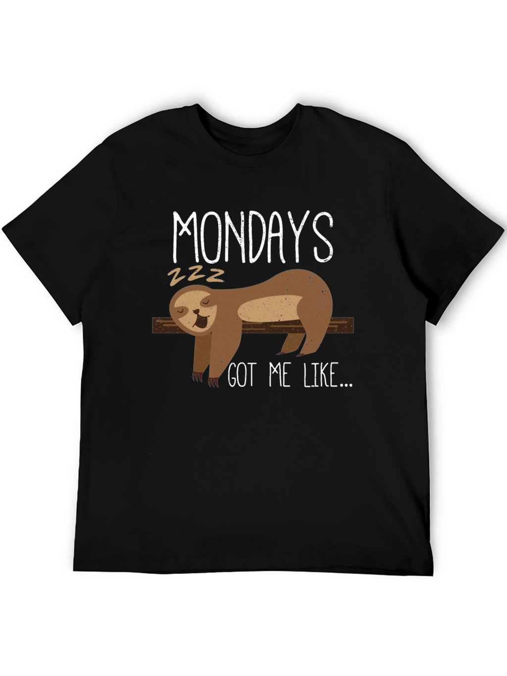 Monday Sloth Graphic Tee