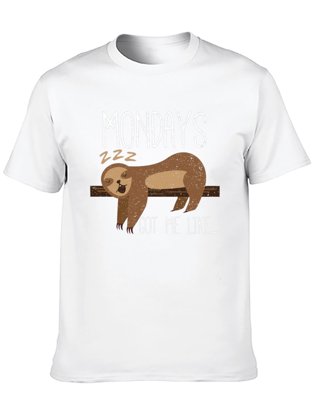 Monday Sloth Graphic Tee