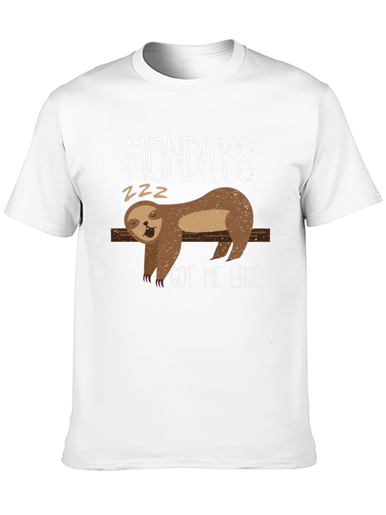 Monday Sloth Graphic Tee