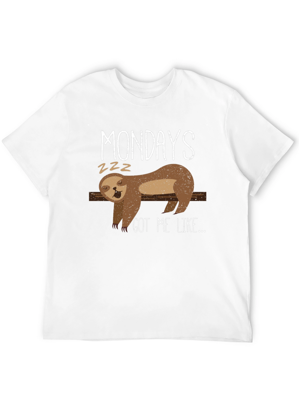 Monday Sloth Graphic Tee