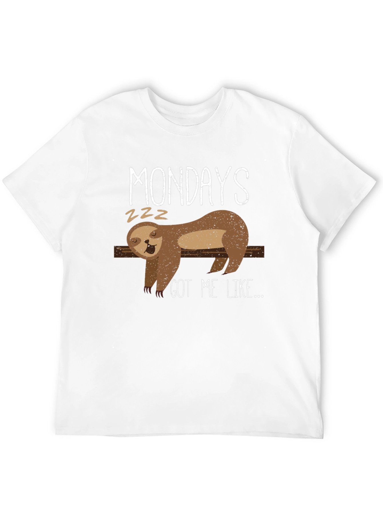 Monday Sloth Graphic Tee