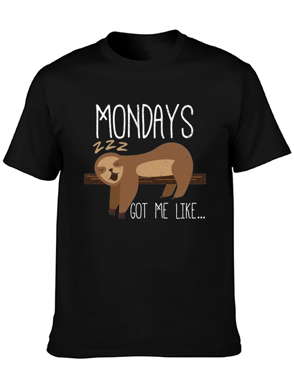 Monday Sloth Graphic Tee