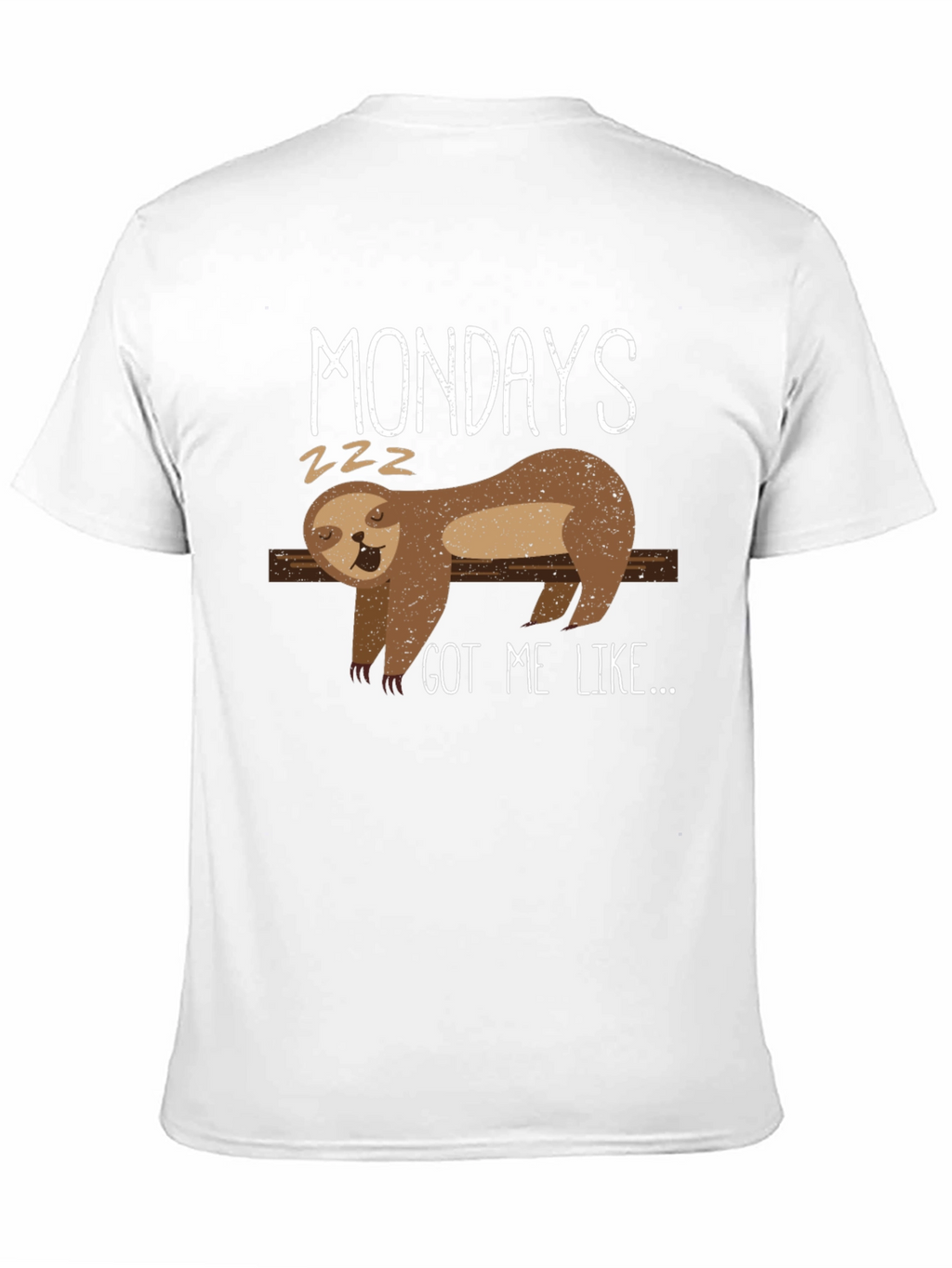 Monday Sloth Graphic Tee
