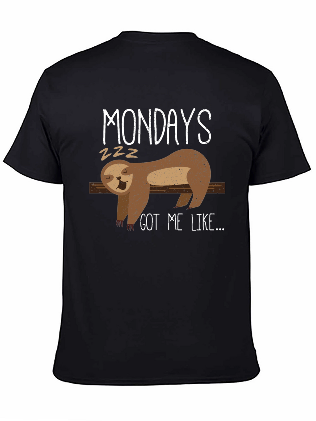 Monday Sloth Graphic Tee
