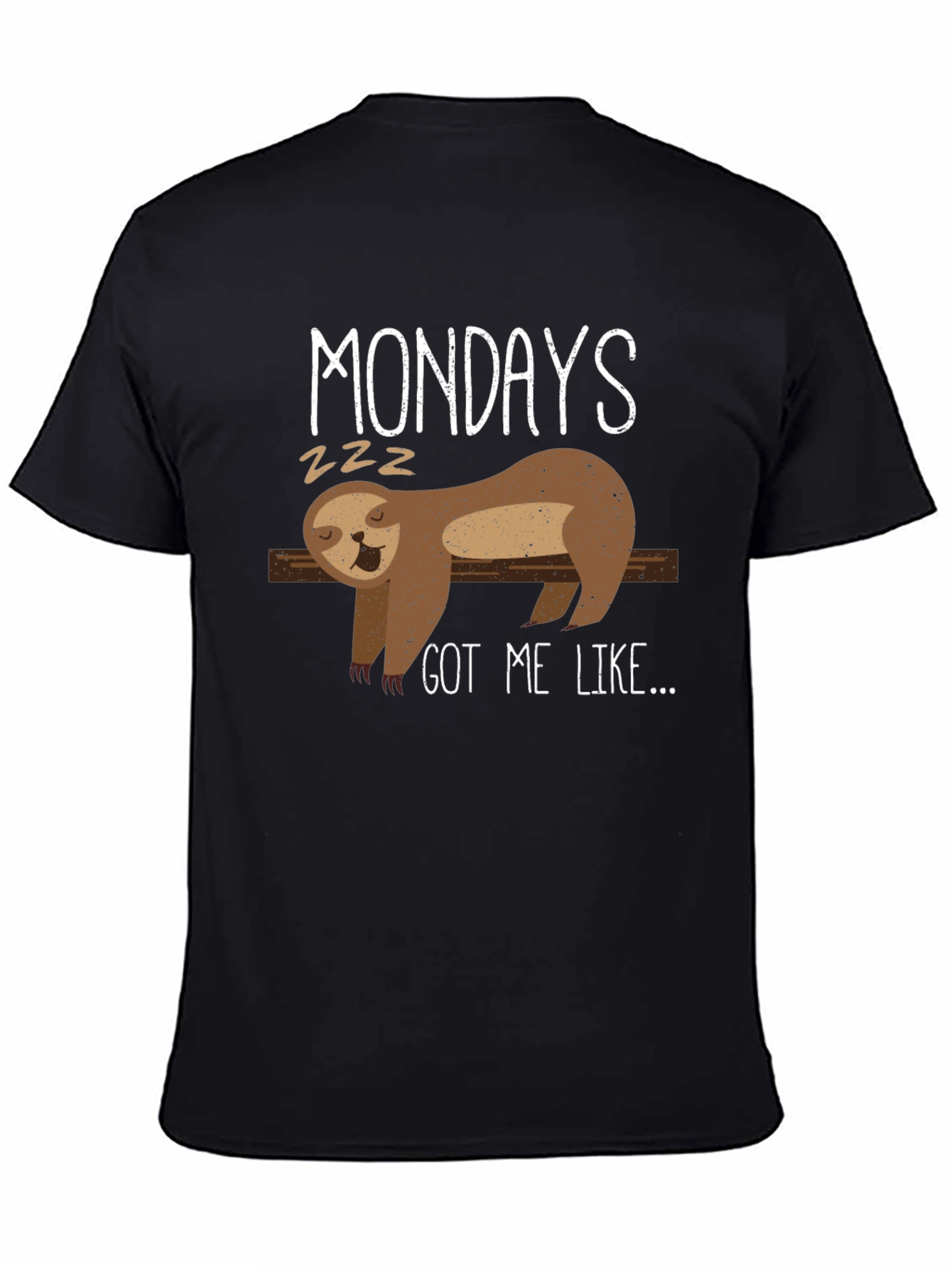 Monday Sloth Graphic Tee