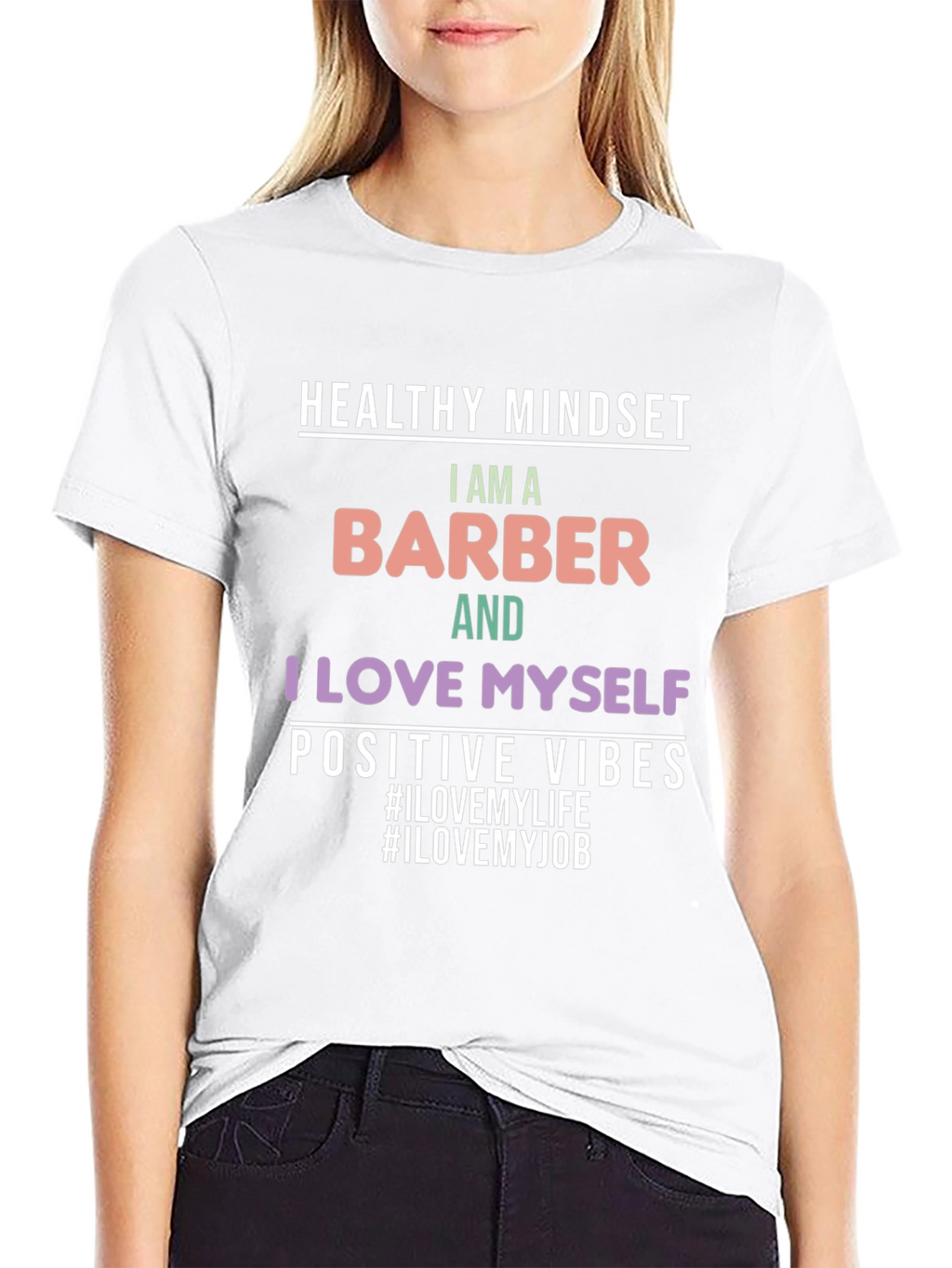 Barber Pride T-Shirt - Healthy Mindset Positive Vibes